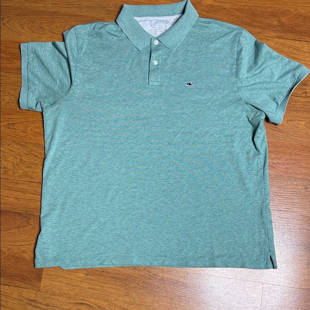 Vineyard Vines Seafoam Polo Shirt